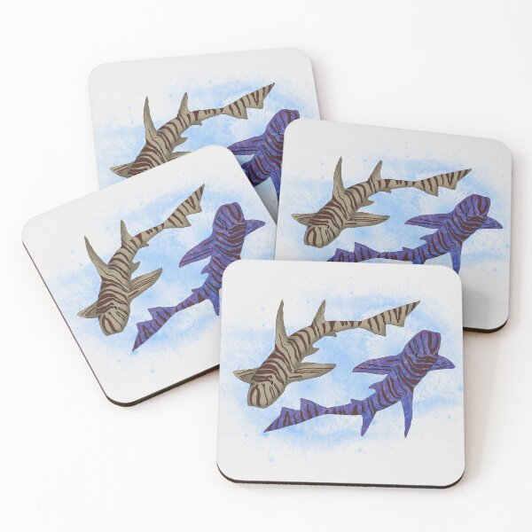 Item preview, Zebra Bullhead Shark Love designed and sold by NancyMaeDesgins.