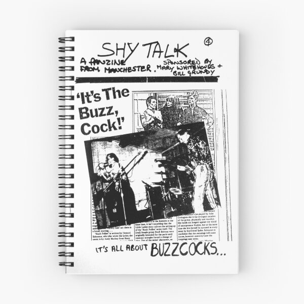 Item preview, ShyTalk 4 - fanzine - Buzzcocks - Manchester - Punk - Brass Tacks '77 designed and sold by MissWarmbottom.