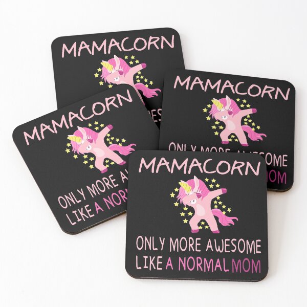 Item preview, mamacorn only more awesome like a normal mom Unicorn Dabbing T-Shirt designed and sold by Ikgha.
