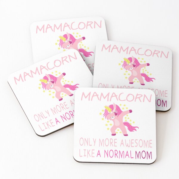 Item preview, mamacorn only more awesome like a normal mom Unicorn Dabbing T-Shirt designed and sold by Ikgha.