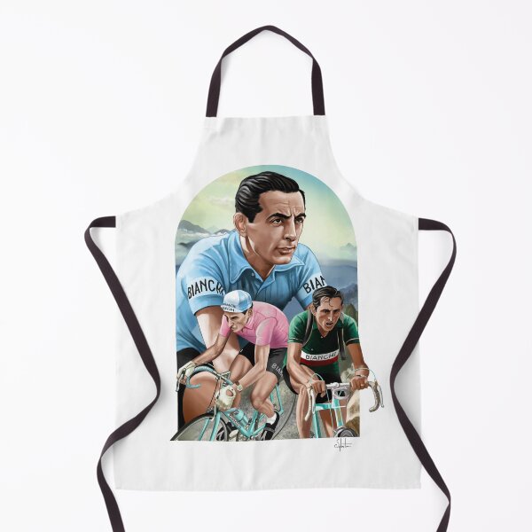 Item preview, Fausto Coppi Cycling Cyclist Portrait designed and sold by Design by Twain.