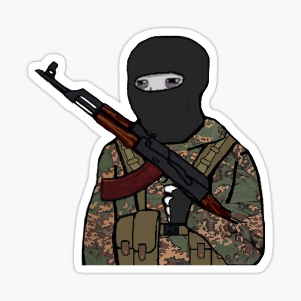 RuskiMark's Milita Kit Sticker