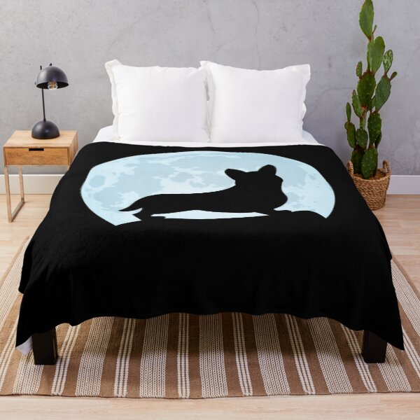 Item preview, Pembroke Welsh Corgi lover dog moon Corgi silhouette designed and sold by alaechamlal.