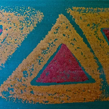 Artwork thumbnail, Triangles by Dimo Petrov