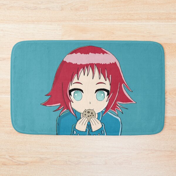 Item preview, Ok but first cookies anime girl - Dark Red Hair designed and sold by OooiChris.