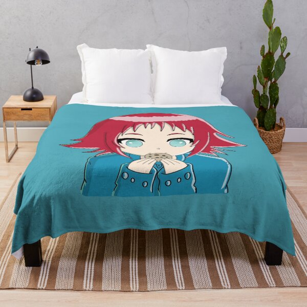 Item preview, Ok but first cookies anime girl - Dark Red Hair designed and sold by OooiChris.