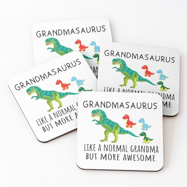 Item preview, grandmasaurus like a normal grandma but more awesome Dinosaurs T-Shirt designed and sold by Ikgha.