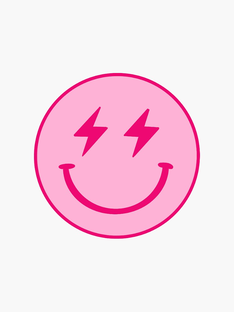 Smiley Face With Lightning Bolt Eyes Svg Smiley Face - vrogue.co