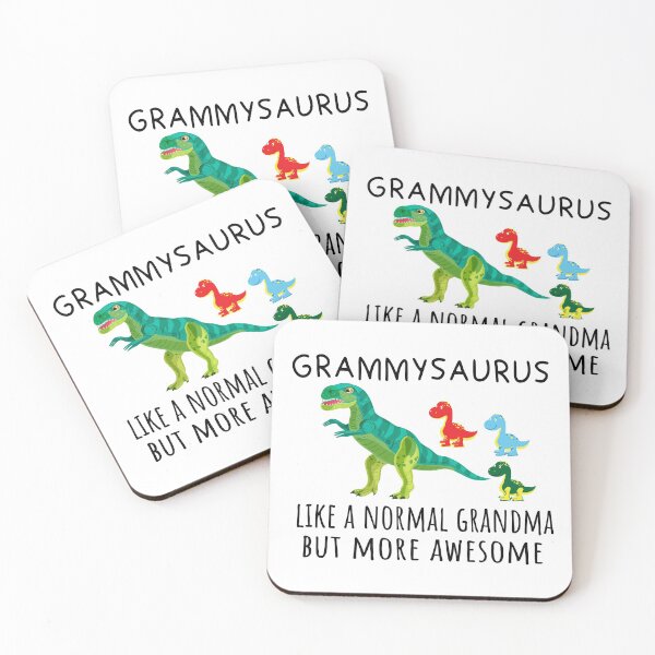 Item preview, grammysaurus like a normal grandma but more awesome Dinosaurs T-Shirt designed and sold by Ikgha.