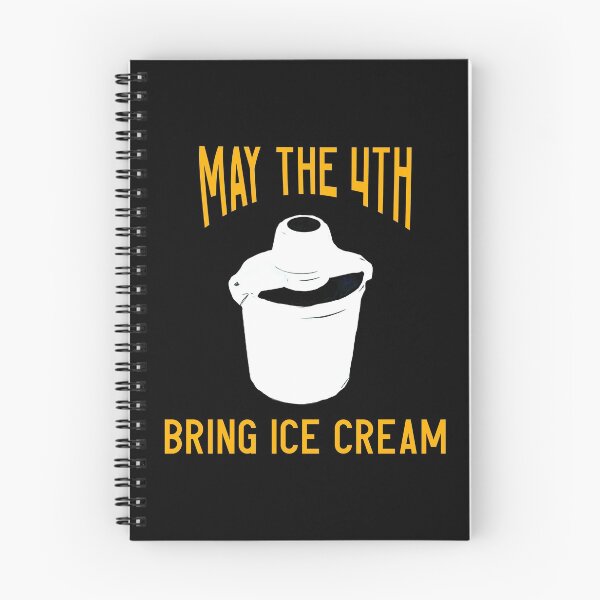 Item preview, May The Fourth | May the 4th | I Love Ice Cream designed and sold by Tasha McGlashan.