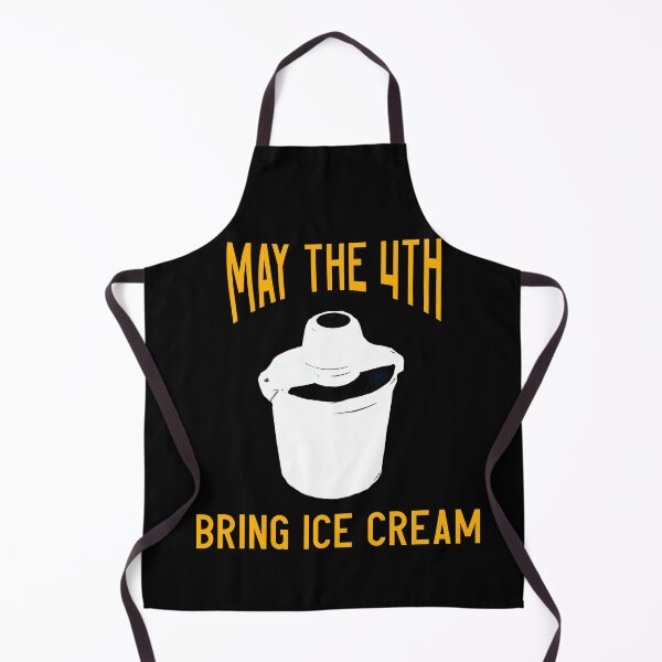 Item preview, May The Fourth | May the 4th | I Love Ice Cream designed and sold by Tasha McGlashan.
