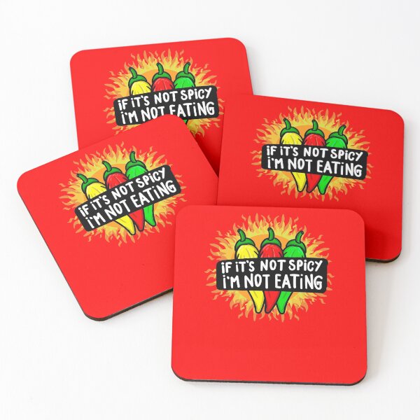 Item preview, it´s not spicy im not eating it Spicy Lovers gift idea  designed and sold by Músico Ilustre.