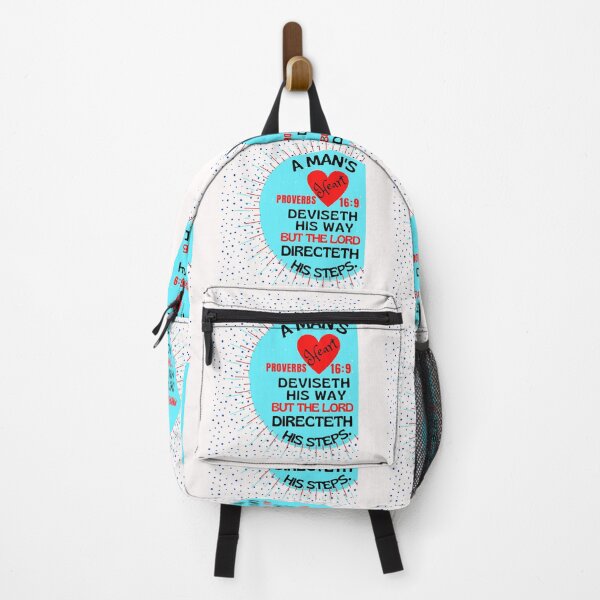 Item preview, Proverbs 16:9 A man's heart deviseth his way, designed and sold by Mammanation.