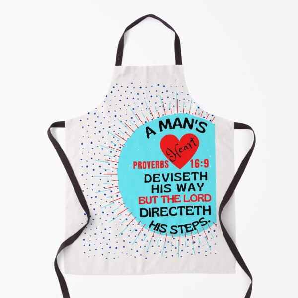 Item preview, Proverbs 16:9 A man's heart deviseth his way, designed and sold by Mammanation.