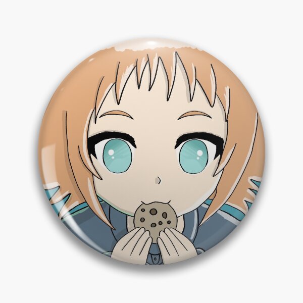 Item preview, Ok but first cookies anime girl - Orange Hair designed and sold by OooiChris.