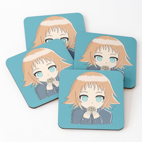 Item preview, Ok but first cookies anime girl - Orange Hair designed and sold by OooiChris.