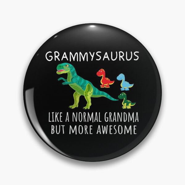 Item preview, grammysaurus like a normal grandma but more awesome Dinosaurs T-Shirt designed and sold by Ikgha.