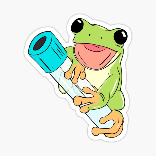 Artikel-Vorschau von Hellblauer Röhrenfrosch, designt und verkauft von Noemi Divino.