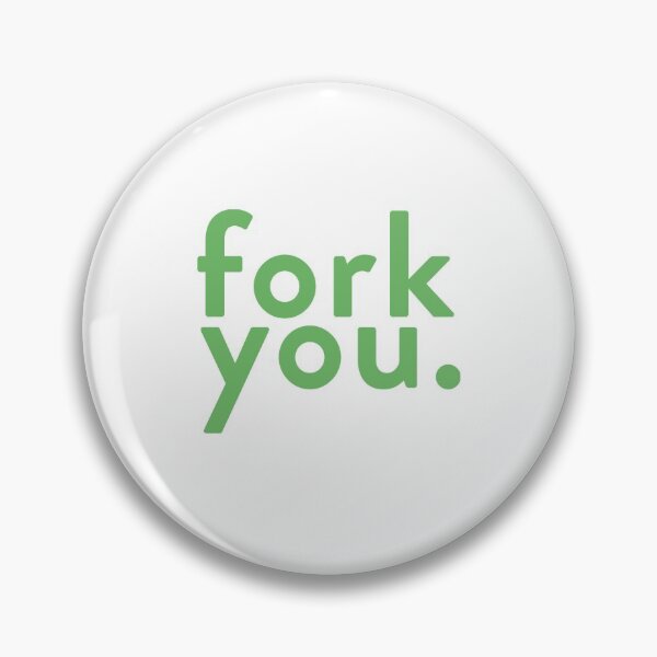 Item preview, fork you (the good place) designed and sold by abbywalk.