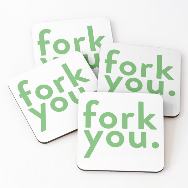 Item preview, fork you (the good place) designed and sold by abbywalk.
