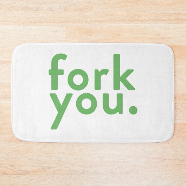 Item preview, fork you (the good place) designed and sold by abbywalk.