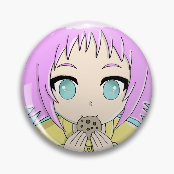 Item preview, Ok but first cookies anime girl - Pink Hair designed and sold by OooiChris.