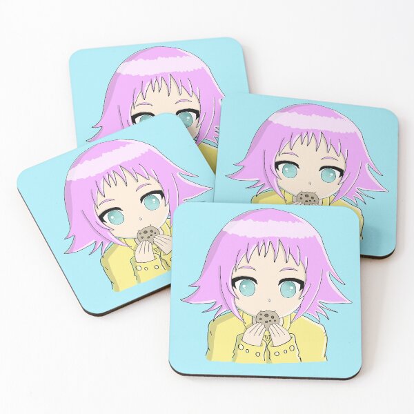Item preview, Ok but first cookies anime girl - Pink Hair designed and sold by OooiChris.