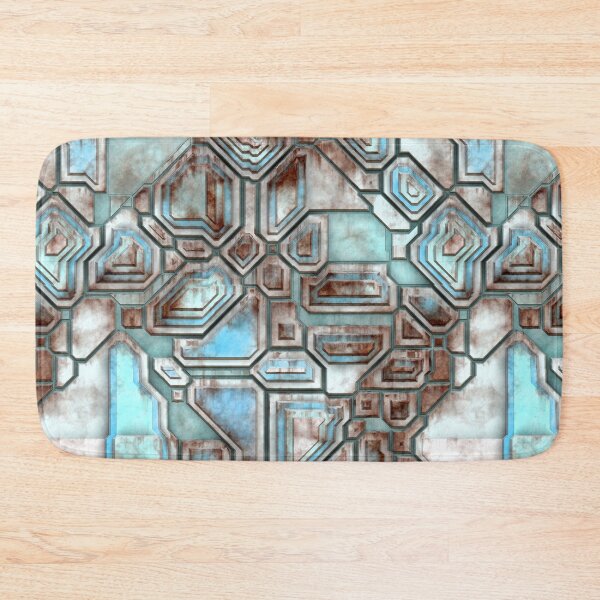 Item preview, Rusty high tech  pattern designed and sold by Aenota.