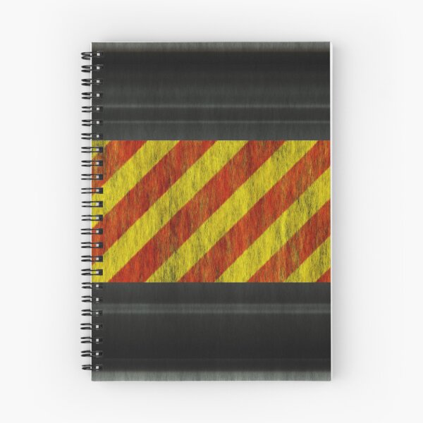 Item preview, Rusty metal hazard stripes  designed and sold by Aenota.