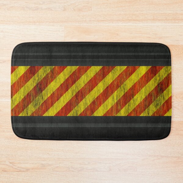 Item preview, Rusty metal hazard stripes  designed and sold by Aenota.