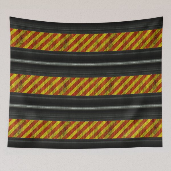 Item preview, Rusty metal hazard stripes  designed and sold by Aenota.
