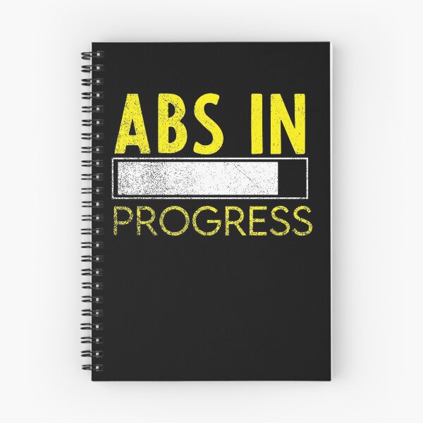 Item preview, abs in progress funny fitness lover  designed and sold by NAMTO.