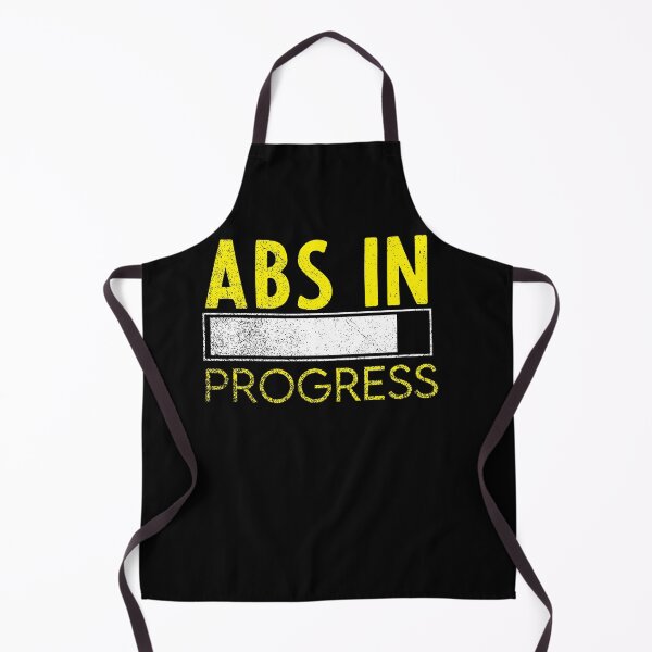 Item preview, abs in progress funny fitness lover  designed and sold by NAMTO.
