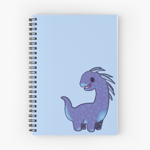 Item preview, Colorful Chibi Long Neck Dinosaur - Sauropod Amargasaurus designed and sold by ShyOwlet.