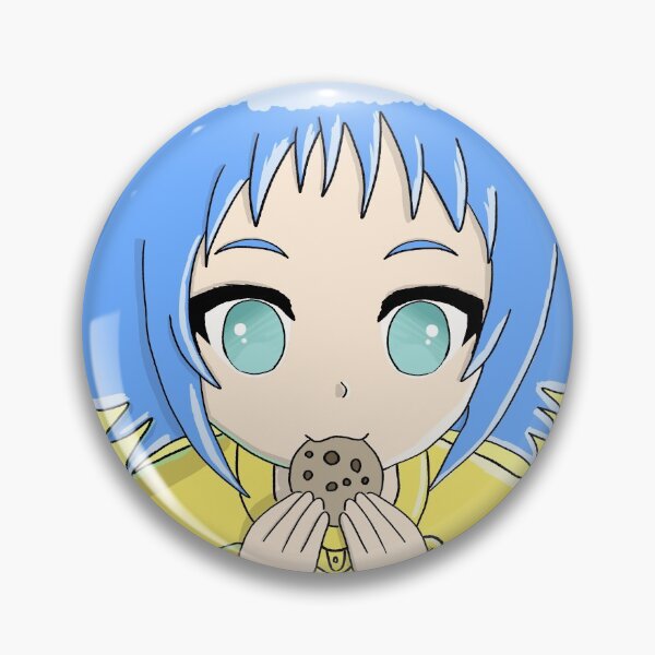 Item preview, Ok but first cookies anime girl - Blue Hair designed and sold by OooiChris.