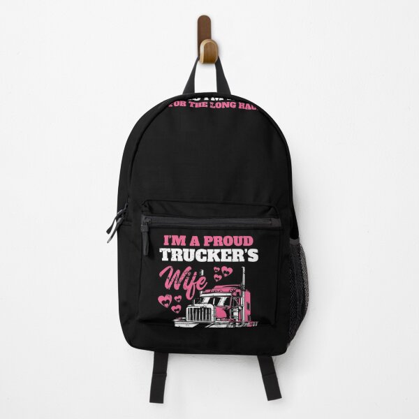 Item preview, Proud Truckers Wife For The Long Haul Driver Rider Car Load Husband Vehicle Travel Drive Truck Wheel Ride designed and sold by shirti.