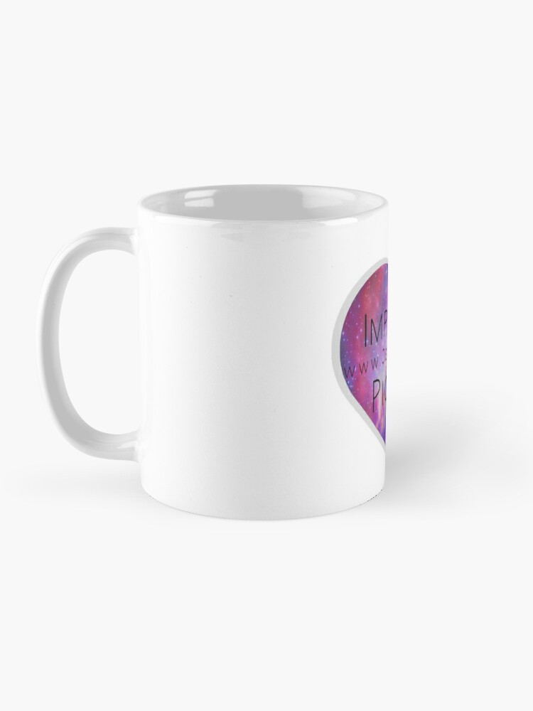 Alternate view of Imperfect Pictures Galaxy Heart Coffee Mug