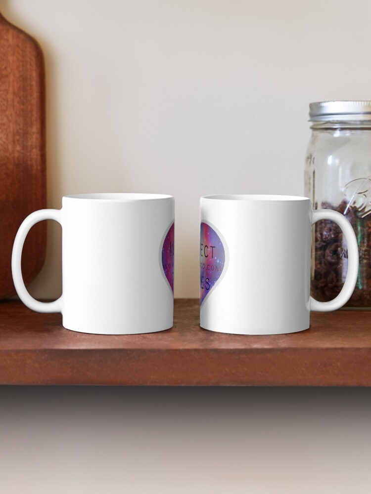 Alternate view of Imperfect Pictures Galaxy Heart Coffee Mug