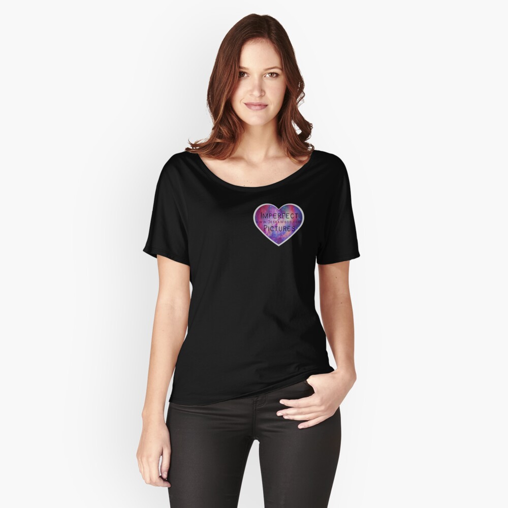 Imperfect Pictures Galaxy Heart Relaxed Fit T-Shirt