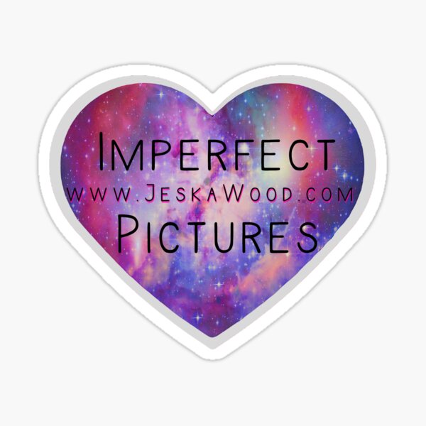 Imperfect Pictures Galaxy Heart Sticker