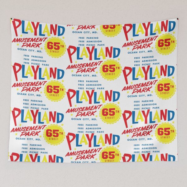 Item preview, Ocean Playland Amusement Park designed and sold by TeeArcade84.
