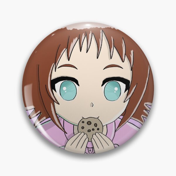 Item preview, Ok but first cookies anime girl - Brown Hair designed and sold by OooiChris.