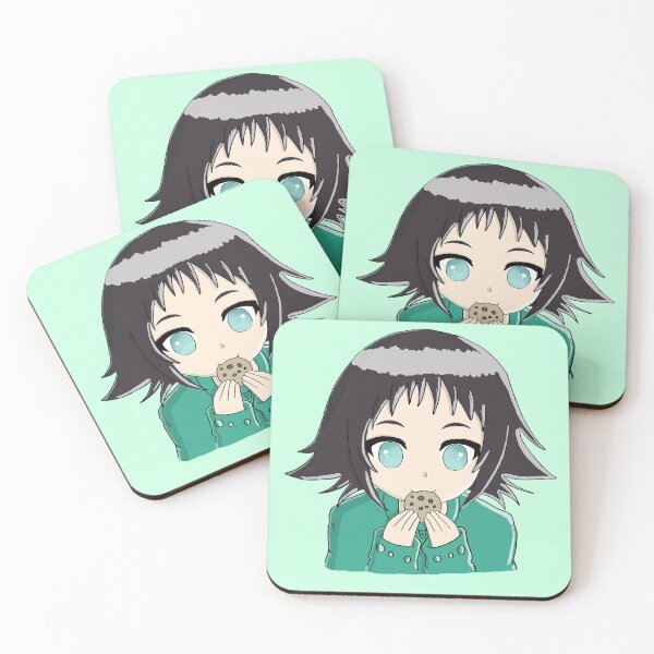 Item preview, Ok but first cookies anime girl - Black Hair designed and sold by OooiChris.