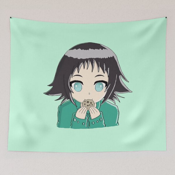 Item preview, Ok but first cookies anime girl - Black Hair designed and sold by OooiChris.