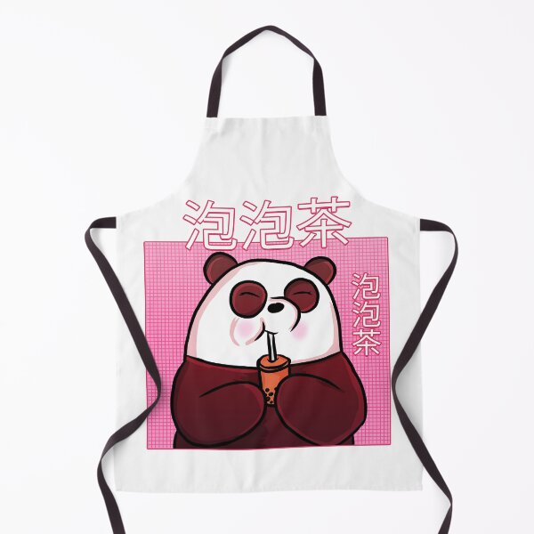 Item preview, Bubble Tea Panda Bear designed and sold by RoserinArt.