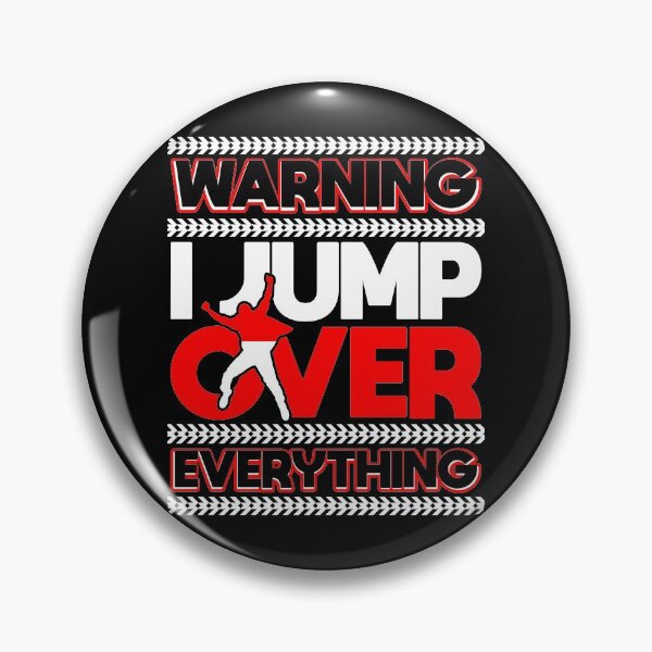 Item preview, Warning I Jump Over Everything Parkour Jumping Trick Stunts Parkour Climbing Jumping Practitioner Tracer designed and sold by shirti.