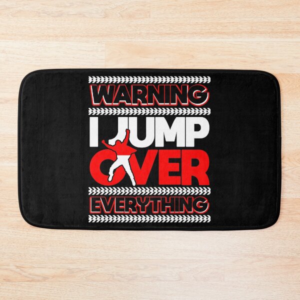 Item preview, Warning I Jump Over Everything Parkour Jumping Trick Stunts Parkour Climbing Jumping Practitioner Tracer designed and sold by shirti.