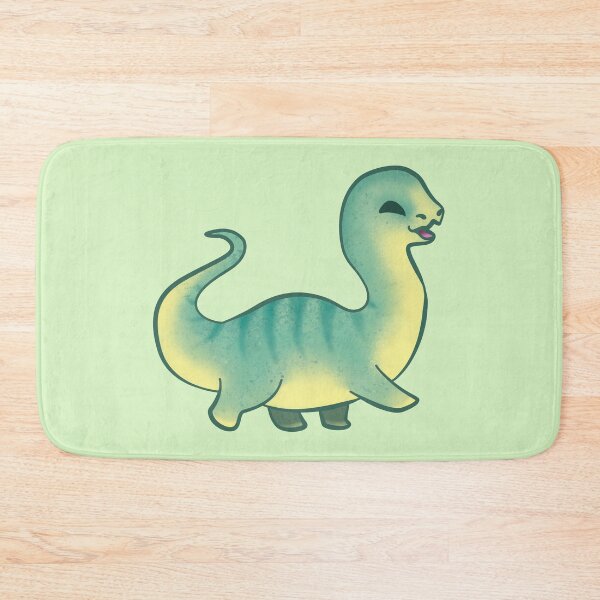 Item preview, Happy Chibi Long Neck Dinosaur - Sauropod Diplodocus designed and sold by ShyOwlet.
