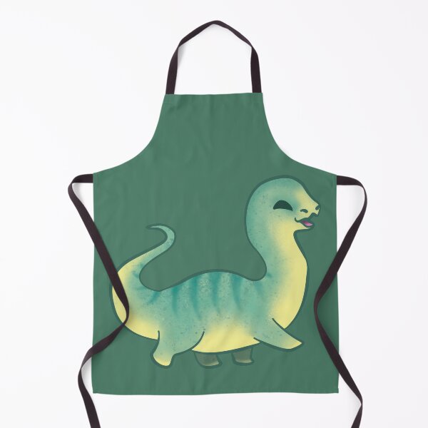 Item preview, Happy Chibi Long Neck Dinosaur - Sauropod Diplodocus designed and sold by ShyOwlet.