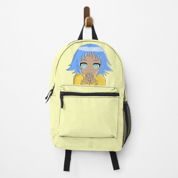 Item preview, Ok but first cookies - Black anime girl with blue hair designed and sold by OooiChris.
